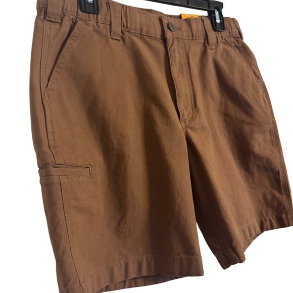 Carhartt Rugged Flex Size 32 Relaxed Fit Bin Canvas Short 8" NWT $45 - Picture 12 of 13